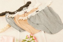 画像8: Ri楽ショーツ　３Ｌ・４Ｌ　５％OFF【バラレース：オーガニックコットン100％】フンドシパンツ,ふんどしショーツ,ふんどし,褌）