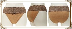 画像11: 27％OFF ストレッチ【ブラウン】オーガニックコットン１００％　ふんどしパンツ,ふんどしショーツ,ふんどし,褌